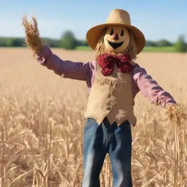 Why did the scarecrow thrash around in the field? Because it heard there was a corny joke contest nearby!