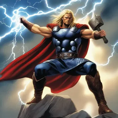 According to Norse mythology, Thor, the god of thunder, would thrash and slam dance when battling foes to gain strength and emit lightning bolts from his hammer, Mjölnir.