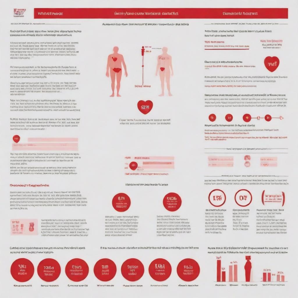 Create an infographic consisting of various factors that escalate the burden of cardiovascular diseases in Egypt. Represent the factors in an aesthetically pleasing and easily understandable manner.