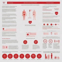 Create an infographic consisting of various factors that escalate the burden of cardiovascular diseases in Egypt. Represent the factors in an aesthetically pleasing and easily understandable manner.