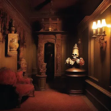 In the dark corners of the haunted mansion, the air was thick with the stench of rottenness.