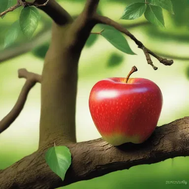 In the mystical realm of elves, a cursed apple was known to possess the power of turning everything it touched into rottenness.