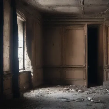 Despite the grandeur of the mansion, the hidden room in the basement revealed a forbidden secret, as the lovers discovered the rottenness of their own desires.