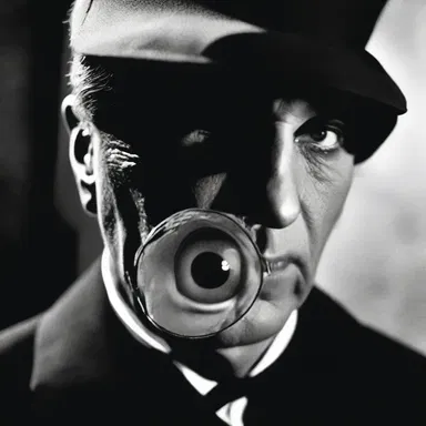 The film industry often portrays one-eyed characters as villains or mysterious figures.