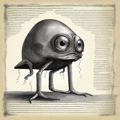 In the imaginative world of the fantasy book, there was a prophecy about a one-eyed creature.