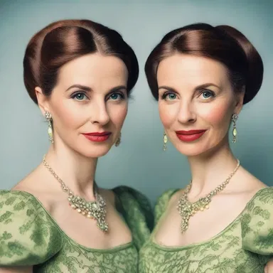 The author creatively described the bond between the triplet sisters in her novel.