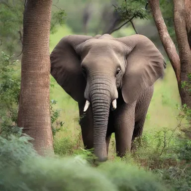 Why don't you ever see elephants hiding in underbrush? Because they are so good at it!