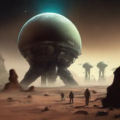 In the science fiction novel, the explorers were asphyxiated by the toxic atmosphere on the alien planet.