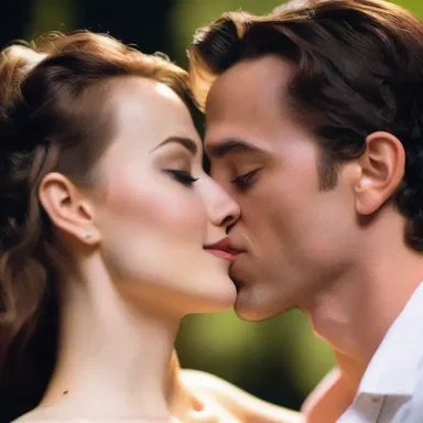 In the romantic movie, the couple shared a passionate kiss that felt like it would asphyxiate them both.