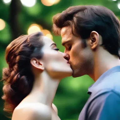 In the romantic movie, the couple shared a passionate kiss that felt like it would asphyxiate them both.