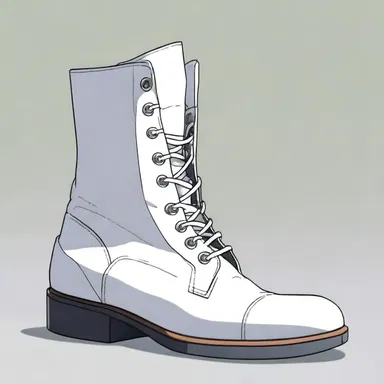 In the popular anime series, the main character always wears congress shoes to give them a stylish and unique look.