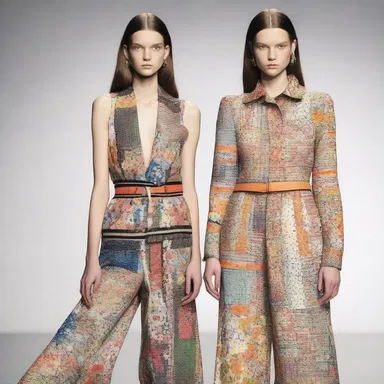 The fashion designer perversely combined unexpected fabrics and patterns, creating a collection that defied conventional style trends.
