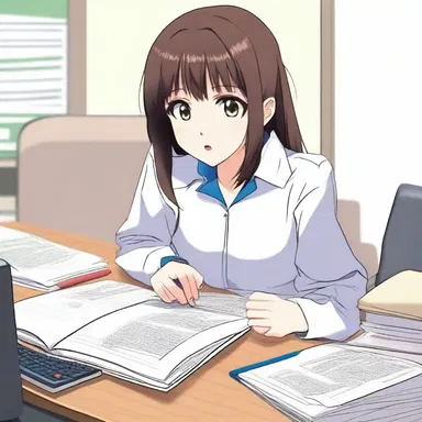 Despite being warned by her friends, she perversely continued to binge-watch anime instead of studying for her exams.