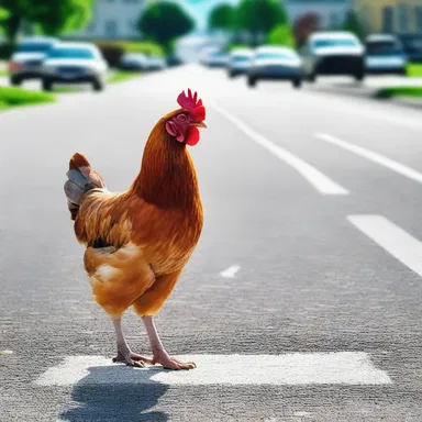 Why did the scolder cross the road? To criticize the chicken for not using the crosswalk!