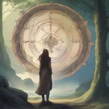 In the fantasy novel, the protagonist discovers a hidden rete of magical ley lines that connect different realms.