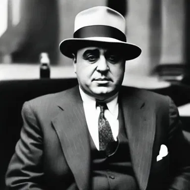 During the era of the Roaring Twenties, Al Capone gained notoriety as a prominent bootlegger, defying the prohibition laws by selling illegal liquor.