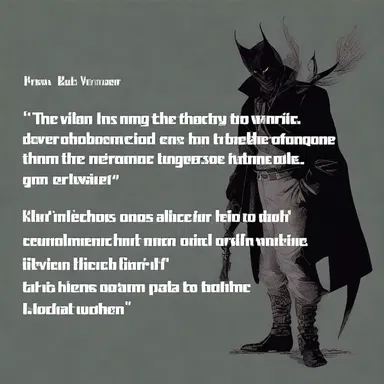 The villain in the novel was devilishly clever and always seemed to be one step ahead of the protagonist.