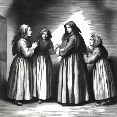 During the Salem Witch Trials, innocent people were accused of practicing witchcraft and were devilishly condemned to death.