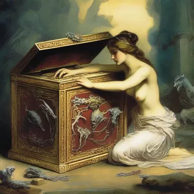 According to Greek mythology, Pandora opened the forbidden box and unleashed all the devilishly wicked creatures into the world.