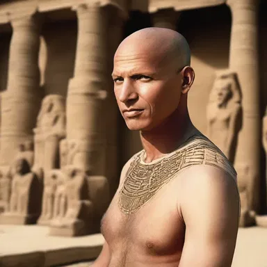 In ancient Egypt, being bald was seen as a sign of nobility and wisdom.