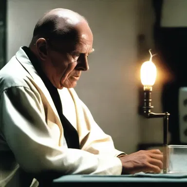 The film featured a memorable scene where the protagonist balds suddenly as a side effect of a powerful experiment.