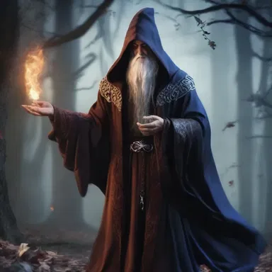 Within the magical realm of the fantasy story, there exists an evil sorcerer known for his deceptive nature, making him a skilled liar.