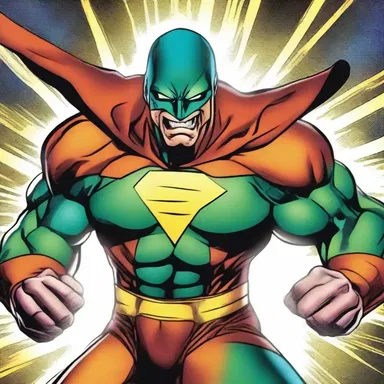 The comic book superhero possesses a serum that can convert zymogens into active enzymes, enhancing his strength and abilities.