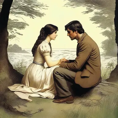 In classic romantic literature, the protagonist is often a discriminative character who navigates complex relationships with careful judgment.