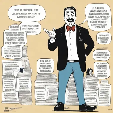 As a satire, the comedian used discriminative humor to highlight the absurdity of social stereotypes.
