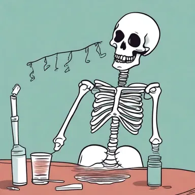 Why did the skeleton go to the party alone? Because it had a grim sense of humor!