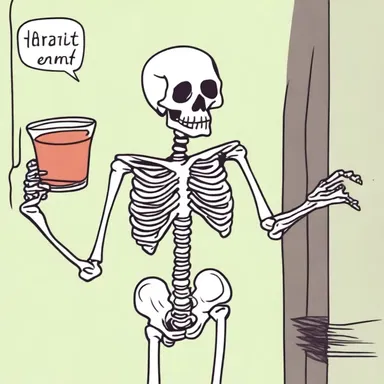 Why did the skeleton go to the party alone? Because it had a grim sense of humor!