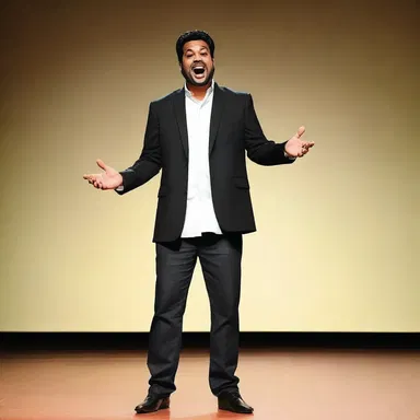 Despite the grim circumstances, the stand-up comedian managed to crack a joke that left the audience in stitches.