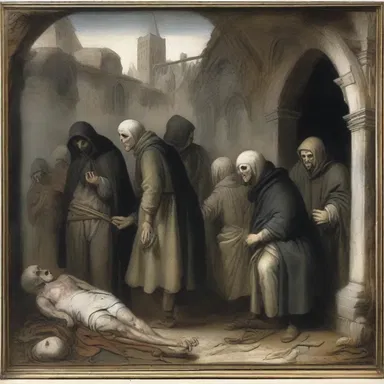 During the dark period of the Black Death, Europe faced grim days filled with death and despair.