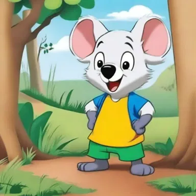 In the cartoon series 'The Adventures of Blinky Bill,' one of the characters is a mischievous marsupial mole named Splodge.