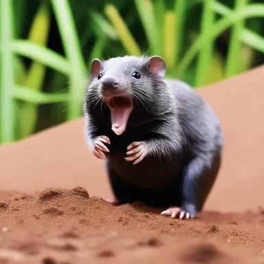Why did the marsupial mole become a comedian? Because it loved digging up jokes!