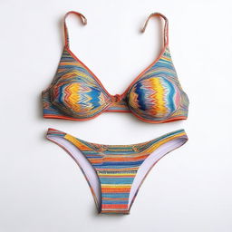 An image depicting a bikini, captured in a high-quality photograph