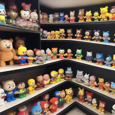 The shop owner decided to sell the merchandise at a loss in order to get rid of the outdated cartoon-themed toys.