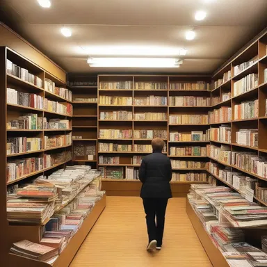 The bookstore had to sell the classic books at a loss to compete with online retailers.