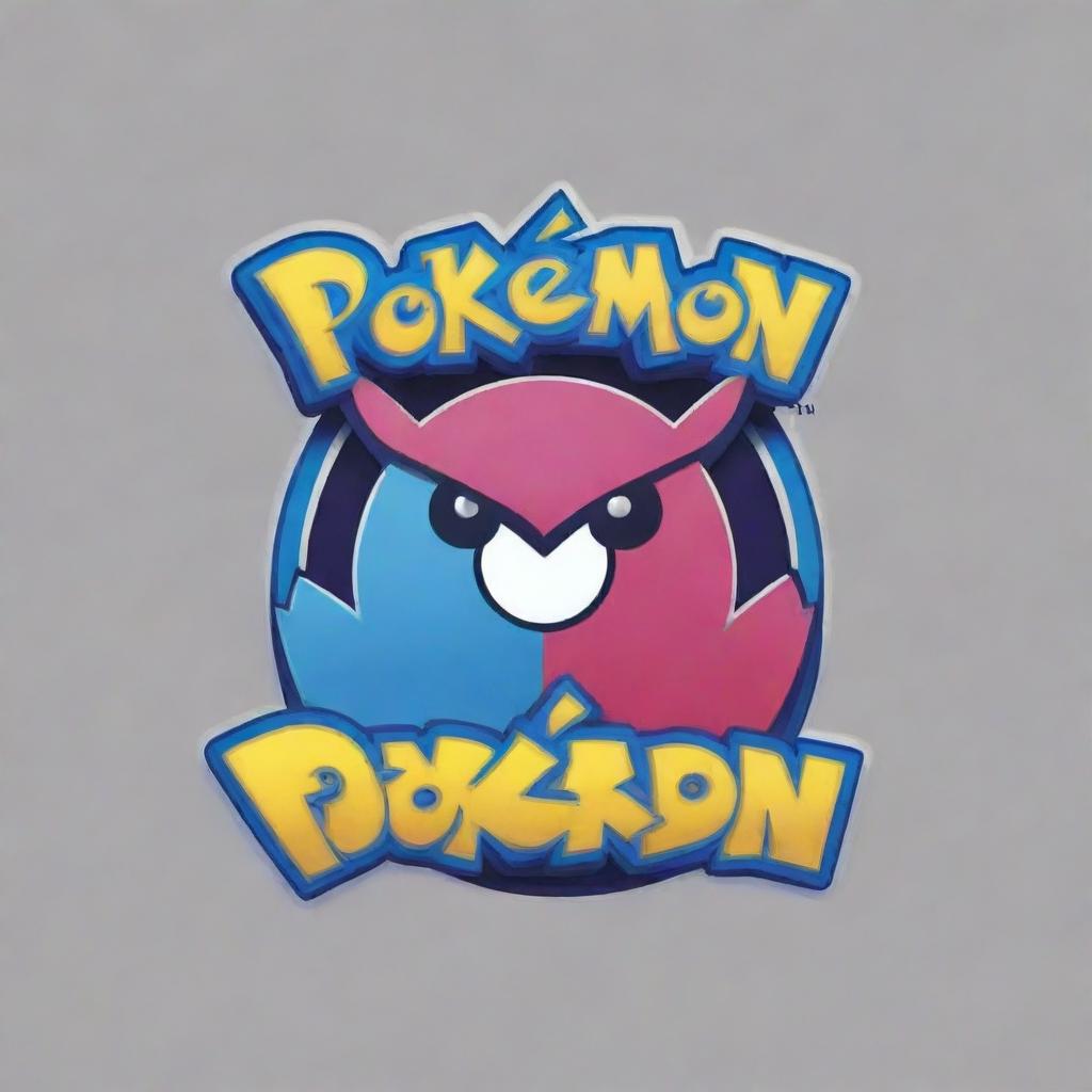 Design a professional logo for the game 'Pokemon Unite' with the text 'Oozie1WP'. The logo should embody a sense of gaming prowess, incorporating elements of Pokemon.