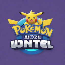 Design a professional logo for the game 'Pokemon Unite' with the text 'Oozie1WP'. The logo should embody a sense of gaming prowess, incorporating elements of Pokemon.