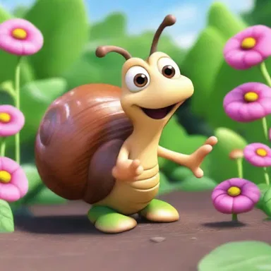 The animated film featured a brave snail named Speedy who embarked on an epic adventure to save his fellow garden creatures.