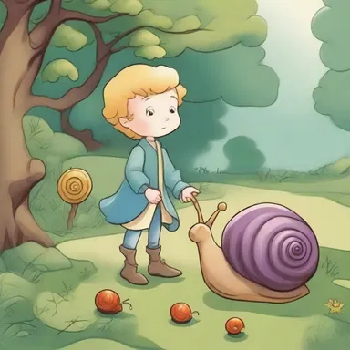 In the classic fairy tale, the prince had to complete a quest to find a magical snail that could cure his father's illness.