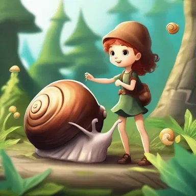 In the fantasy novel, the main character embarks on a quest to gather snails with magical properties to save their kingdom.