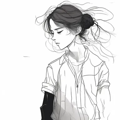 The main character's unchangingness throughout the novel symbolizes their unwavering determination.