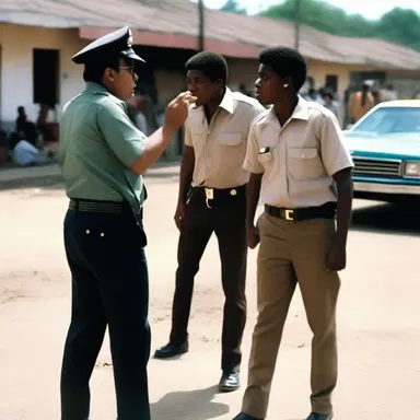 The movie depicted a controversial scene where the rebellious teenager profanely challenges the corrupt police officer in a heated argument.