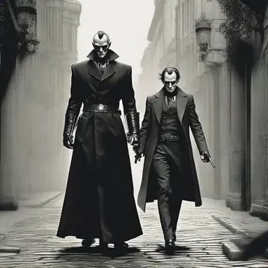In the novel, the villain profanely cursed at the protagonist before their final confrontation.