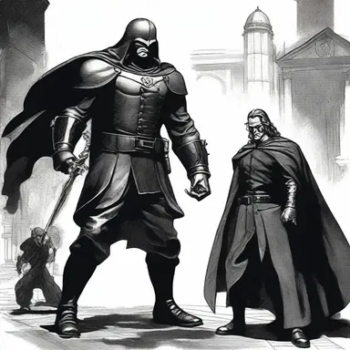 In the novel, the villain profanely cursed at the protagonist before their final confrontation.