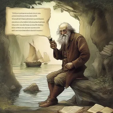 The illiterate person was unable to dive into the world of fantasy novels and miss out on extraordinary adventures.