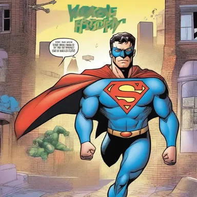 The superhero's latest adventure in the comic book series involved solving a complex mystery, leading to an exciting inquiry that captivated readers.