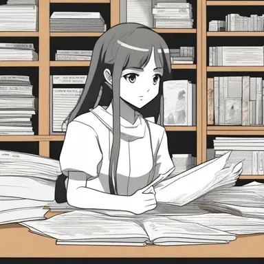 The avid anime fan immersed herself in an inquiry about the different genres and plotlines of her favorite shows.